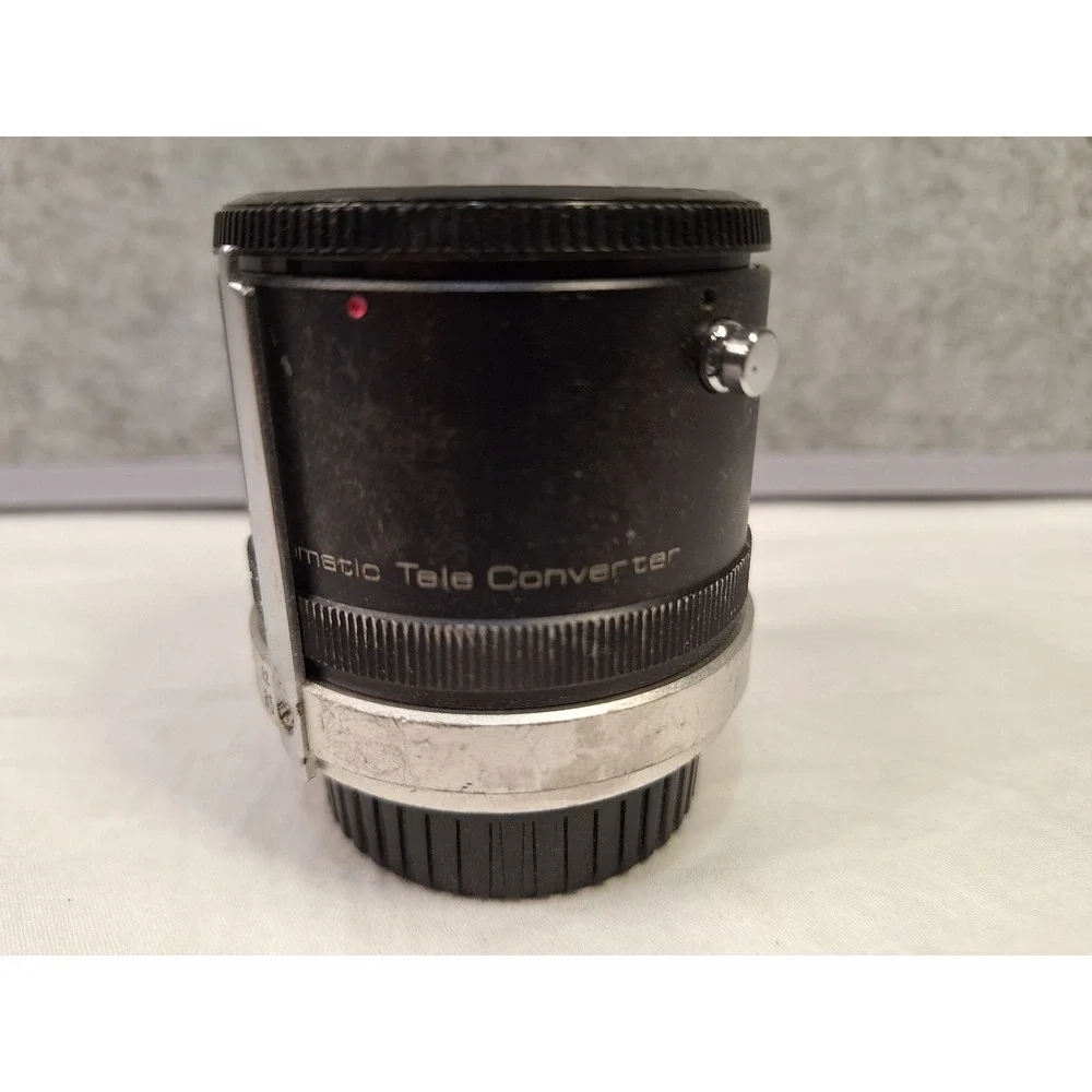 Vivitar Automatic Tele Converter for Minolta MC MD Mount Lens with Caps Japan